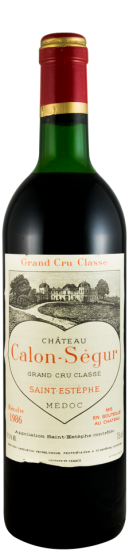 1986 Château Calon-Ségur Saint-Estèphe tinto