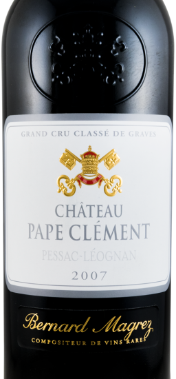 2007 Pape Clément Pessac-Léognan red