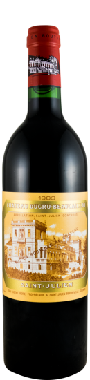 1983 Château Ducru-Beaucaillou Saint-Julien red