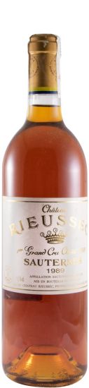 1989 Château Rieussec Sauternes branco