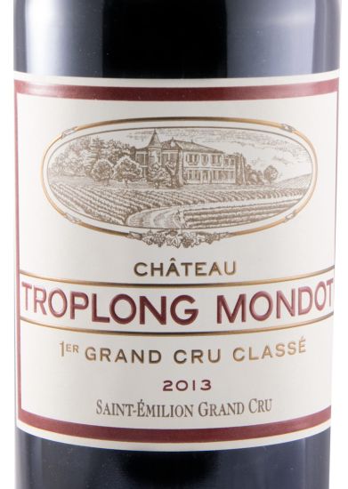 2013 Château Troplong Mondot Saint-Émilion red