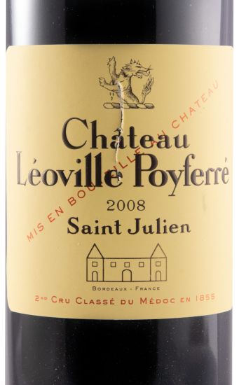 2008 Château Léoville-Poyferré Saint-Julien tinto