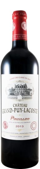 2013 Château Grand-Puy-Lacoste Pauillac tinto