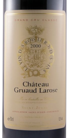 2000 Château Gruaud Larose Saint-Julien tinto