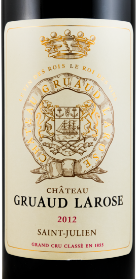 2012 Château Gruaud Larose Saint-Julien tinto