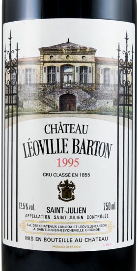 1995 Château Leoville Barton Saint-Julien tinto