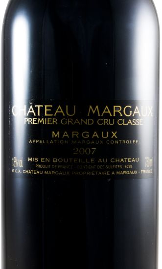 2007 Château Margaux tinto