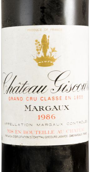 1986 Château Giscours Margaux tinto