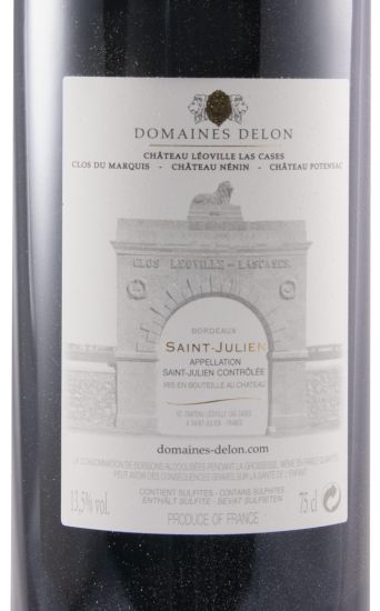 2014 Château Leoville Marquis de Las Cases Saint-Julien tinto