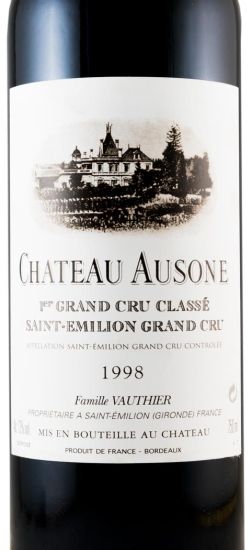 1998 Château Ausone Saint-Émilion tinto