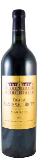 2003 Château Cantenac Brown Margaux tinto