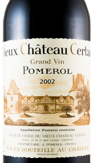 2002 Vieux Château Certan Pomerol tinto