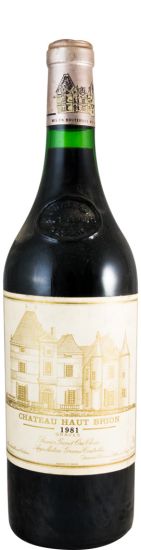 1981 Château Haut-Brion Pessac-Léognan tinto