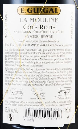 2006 E. Guigal La Mouline Côte-Rôtie tinto
