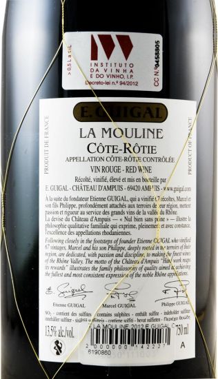 2012 E. Guigal La Mouline Côte-Rôtie tinto