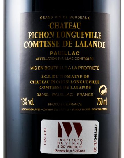 2006 Château Pichon Longueville Comtesse de Lalande Pauillac tinto