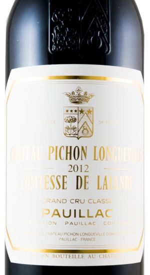 2012 Château Pichon Longueville Comtesse de Lalande Pauillac red