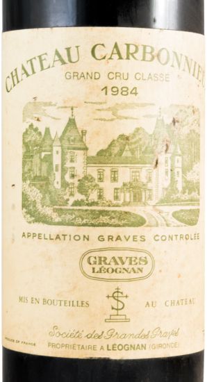 1984 Château Carbonnieux Pessac-Léognan tinto