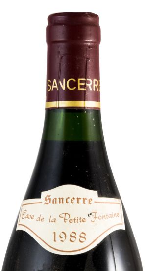 1988 Cave de la Petite Fontaine Pinot Noir Sancerre tinto