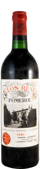 1981 Clos René Pomerol red