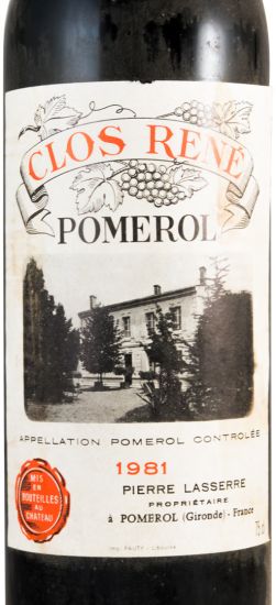 1981 Clos René Pomerol red