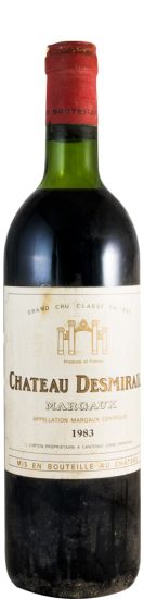1983 Château Desmirail Margaux red