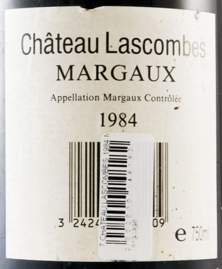 1984 Château Lascombes Margaux tinto