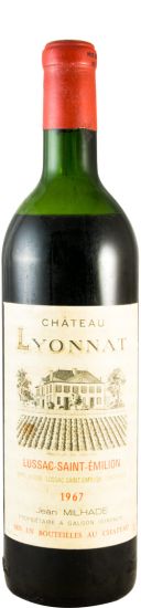 1967 Château Lyonnat Lussac Saint-Émilion tinto