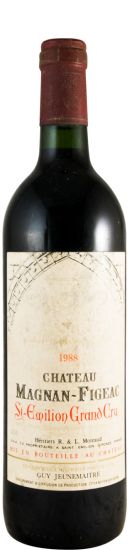 1988 Château Magnan-Figeac Saint-Émilion tinto