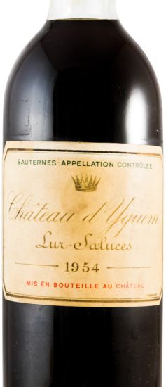 1954 Château d'Yquem Sauternes branco