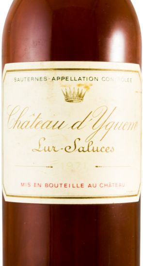 1971 Château d'Yquem Sauternes branco