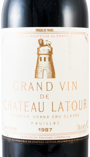 1987 Château Latour Pauillac red