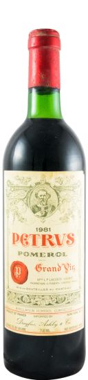 1981 Petrus tinto
