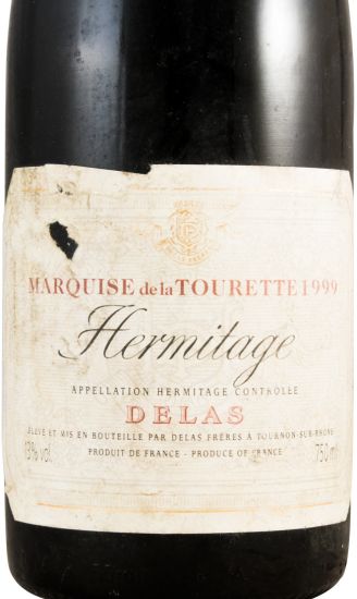 1999 Marquise de la Tourette Delas Hermitage tinto