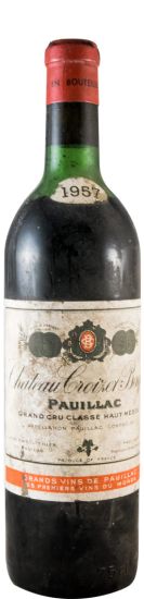 1957 Château Croizet Bages red