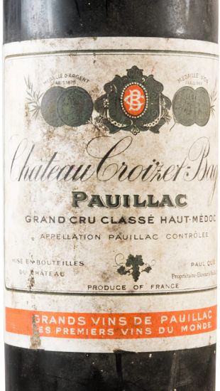 1957 Château Croizet Bages red