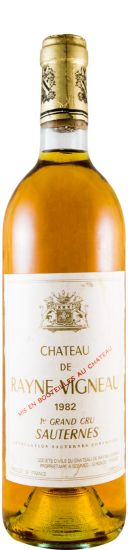 1982 Château de Rayne Vigneau Sauternes white