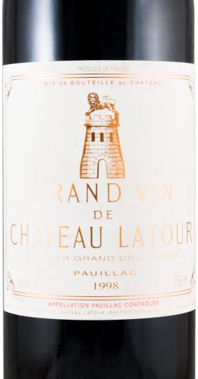 1998 Château Latour Pauillac tinto