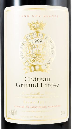 1999 Château Gruaud Larose Saint-Julien tinto 1,5L