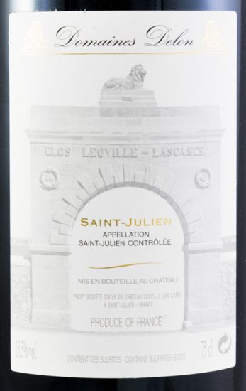 2008 Château Léoville Marquis de Las Cases Saint-Julien red