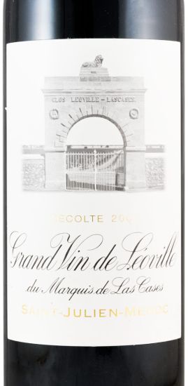 2004 Château Léoville Las Cases Grand Vin de Leoville du Marquis de Las Cases Saint-Julien tinto
