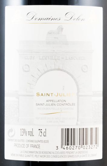 2004 Château Léoville Las Cases Grand Vin de Leoville du Marquis de Las Cases Saint-Julien tinto
