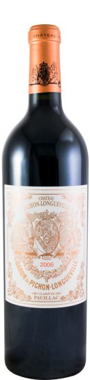 2006 Château Pichon-Longueville au Baron de Pichon-Longueville Pauillac red