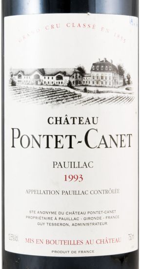 1993 Château Pontet-Canet Pauillac tinto