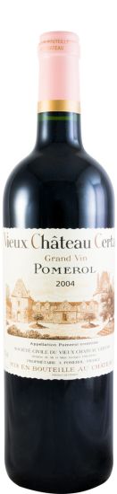 2004 Vieux Château Certan Pomerol red