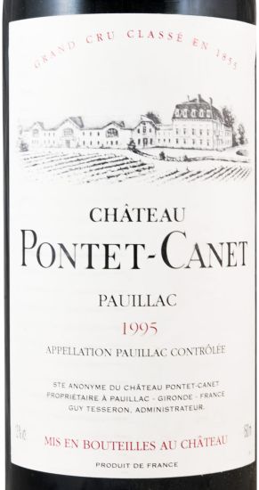 1995 Château Pontet-Canet Pauillac tinto 1,5L