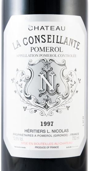 1997 Château La Conseillante Pomerol red