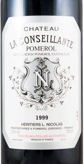 1999 Château La Conseillante Pomerol tinto