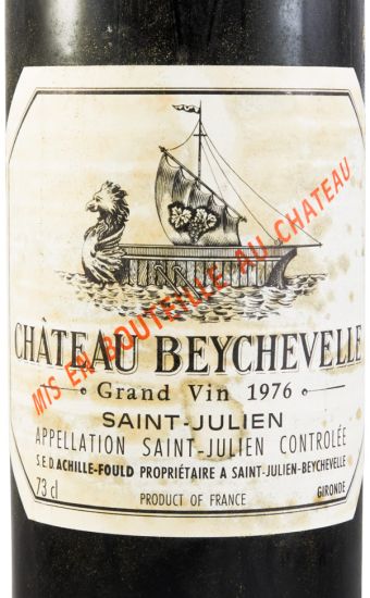 1976 Château Beychevelle Saint-Julien tinto