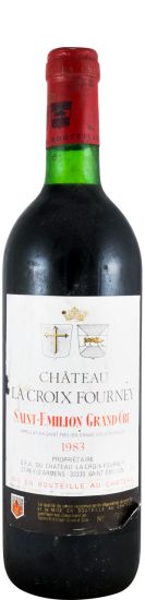 1983 Château La Croix Fourney Saint-Émilion red